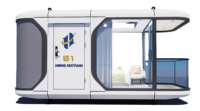 Maison capsule préfabriquée modulaire de luxe ODM pour l'extérieur à très longue durée de vie