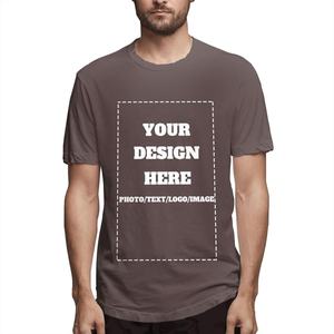 Camiseta de manga corta con cuello redondo para hombre de alta calidad 100% algodón 140gsm OEM Bangladesh Camiseta 100% algodón jersey 30/1 - Product Image 3