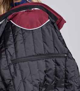 Veste d'équitation d'hiver pour femmes professionnelles, tissu extensible respirant, chaude, confortable, durable, manteau d'équitation, logo personnalisé - Product Image 3