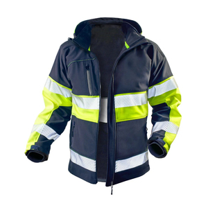Chaquetas de trabajo de seguridad con bolsillos delanteros ligeros al por mayor de alta calidad personalizadas de último diseño - Product Image 1