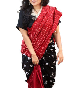 Nouvel Arrivage Broderie Zari Vintage en Argent de Haute Qualité Design Moderne Saree / Sari / Shari Indien Fête Recyclée Écologique - Product Image 1