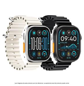 Reloj Inteligente Watch Ultra 4 Pro, Resistente al Agua 3ATM, Monitor de Ritmo Cardíaco, Deportivo, Pantalla Táctil, Negro, Gris, Beige - Product Image 1