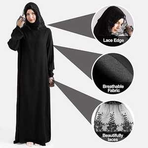 Abaya bordado de primera calidad Cobertura completa y ajuste elegante Diseñado para Eid Ramadan O NECESIDADES DE MODA modesta - Product Image 2
