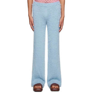 Pantalones Cargo de Mohair Estilo Y2K, Holgados, Casuales, con Diseño Liso y Elegante, para Hombre, de Alta Calidad, de Marca - Product Image 1