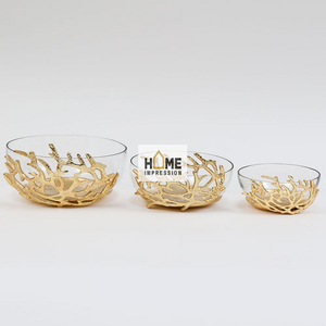 Boîte à mouchoirs décorative en or de luxe artisanale moderne Boîte à mouchoirs personnalisée martelée à la main - Product Image 2