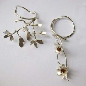 Wholesale Metal Wedding Serviette Gold Leaf Napkin <b>Ring</b> Restaurant Supplies Table Decoration Round Napkin <b>Ring</b> - Product Image 3