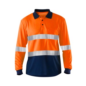 เสื้อเชิ้ตผู้ชายแบบถักเนื้อผ้าทึบแสงสะท้อนแสง แห้งเร็ว รีไซเคิลได้ - Product Image 1