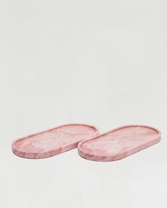 Nueva Bandeja de Mármol del Suroeste, Decoración Moderna para el Hogar, Diseño Geométrico, Bandeja para Servir y Exhibir en Venta - Product Image 2