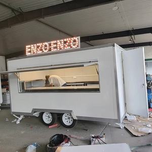 Remolque de Comida Multifuncional de Acero Inoxidable de Alta Calidad, el Más Vendido, para Camiones de Comida, Camionetas y Puestos de Venta Ambulante de Aperitivos y Comida Rápida - Product Image 4