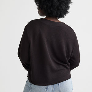 Sudadera de Mujer, Algodón Jersey, Nueva Moda, Ropa, Sudaderas, Sudaderas para Mujer - Product Image 4