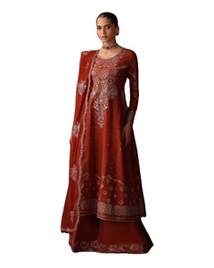 WS International 630 Salwar Kameez aux couleurs éclatantes pour femmes, en viscose, séchage rapide, protection solaire, toutes saisons, pour les fêtes - Product Image 1