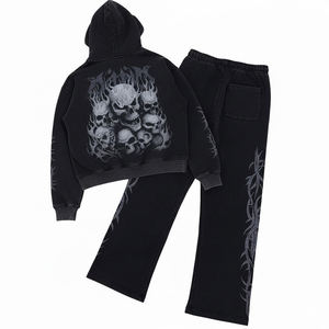 ชุดวอร์ม100% ผ้าฟลีซสำหรับใส่สบายๆหรือสวมใส่บนถนนใช้ได้ทั้งชายและหญิง - Product Image 2