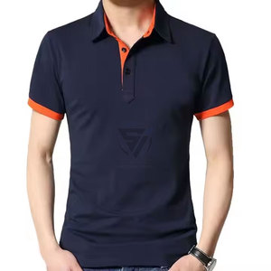 เสื้อโปโลผู้ชายคุณภาพสูง ปักโลโก้ พิมพ์ลาย  ผ้าคอตตอน แขนสั้น  ขายส่ง OEM  รับทำตามแบบ - Product Image 5