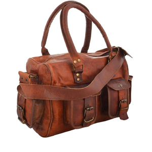 Sac à main en cuir véritable pour femmes de créateur avec fermeture à glissière et décoration à boutons Sac à bandoulière à la mode populaire pour femmes - Product Image 6
