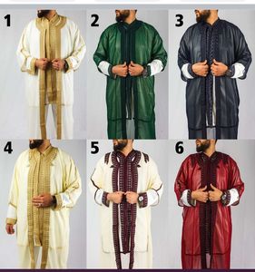 Nouveauté Robe longue de luxe style marocain Thobe marocain de luxe Jabador Djellaba Jubba vêtements traditionnels musulmans de mariée - Product Image 2