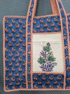 Sac fourre-tout en coton uni fait à la main avec fermeture éclair, idéal pour l'été, l'automne, l'hiver, les courses, les voyages, cadeau personnalisé pour elle, rose - Product Image 4