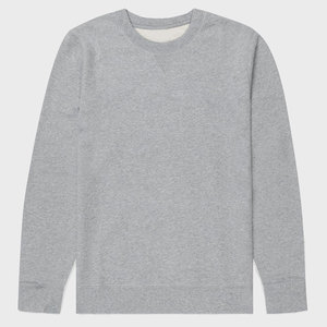 Sudaderas deportivas cómodas de peso pesado Impresión de logotipo personalizado Sudadera térmica de manga larga con puños acanalados para hombres - Product Image 5