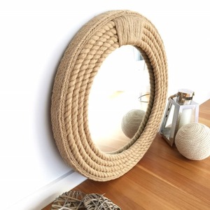 Espejo con Incrustaciones de Resina de Alta Calidad para Decoración de Paredes o Decoración del Hogar, Marco de Espejo con Incrustaciones de Hueso - Product Image 3