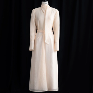 Blusa y camisa de mujer más vendida, blusa OLIVER WRAP, manga larga, 72% tri-acetato, 28% poliéster, ropa informal para mujer - Product Image 2