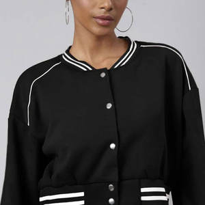 Chaquetas Varsity Cortas de Invierno para Mujer, Novedad en Oferta, Chaquetas Varsity de Secado Rápido a la Moda para Mujer - Product Image 6