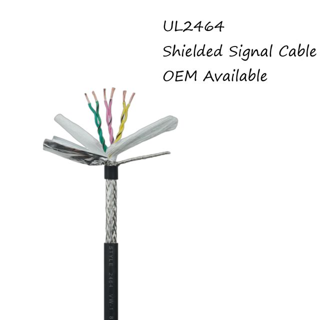 UL2464  Shielded Cable for Data Logger Load Cell Weighbridge Signal Cable OEM Manufacture