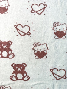 Ropa de cama de punto de algodón orgánico con estilo, manta cálida para dormitorio y viaje, decoración del hogar, estilo liso - Product Image 6