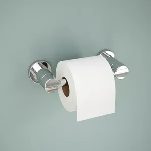 Produit mural à revêtement noir 2024 Vente à chaud Porte-serviettes en papier hygiénique pour salle de bain Nettoyage utilisation en gros - Product Image 3