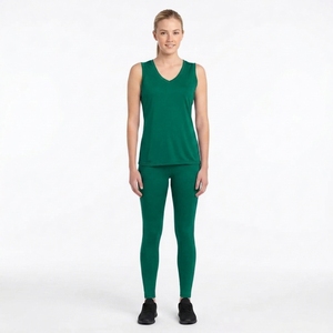 <b>Women's</b> Gym Tank <b>Top</b> Sleeveless Workout T Shirt Athletic Sportswear Fitness Training Running Apparel Supplier - Product Image 1