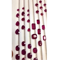 247 Uds Bangkok Ruby 6x4 7x5 8x6 9x7mm ovalado 4mm 5mm 6mm faceta redonda 401 Cts lote Iroc ventas rubí vidriado de alta calidad US $351