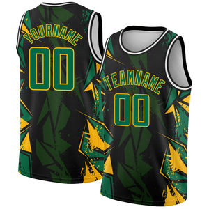 Maillots de basket-ball unisexes personnalisés de haute qualité, imprimés par sublimation, respirants, anti-transpiration, pour l'été, tailles plus grandes - Product Image 6