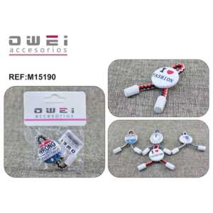 Llaveros de felpa hechos a mano 12u/c Producto único y elegante - Product Image 1