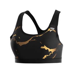 สปอร์ตบราสำหรับผู้หญิงเอวสูงดีไซน์พลัสไซส์พร้อมโลโก้ด้านหน้าสำหรับเพาะกายและฟิตเนส - Product Image 6