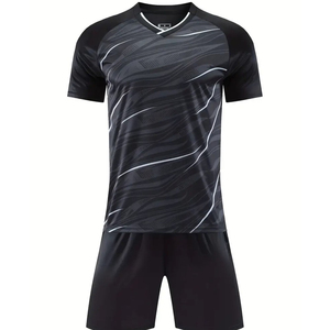 Muestra gratis de ropa de fútbol transpirable, conjunto completo de kits de fútbol con impresión por sublimación, camisetas de talla grande y uniforme - Product Image 6