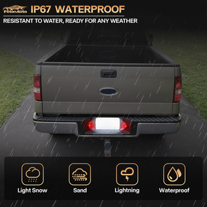 Eclairage de plaque d'immatriculation à <span class=keywords><strong>LED</strong></span> pour Ford F150 F250 F350 F450 F550 Ranger Bronco Explorer Expedition Lincoln Mark LT Tail Blinker