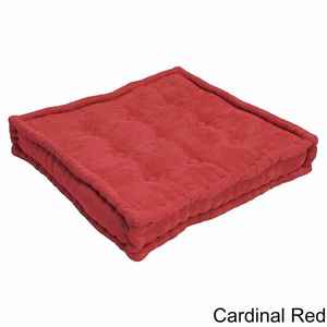 Nouveau coussin de sol de camping portable en coton uni teint écologique, carré, rempli de mousse, sur mesure, confortable - Product Image 4