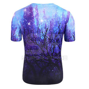 Camiseta de sublimación para hombre con estampado personalizado, tela duradera para deportes y moda diaria, camiseta de sublimación transpirable para hombre - Product Image 3