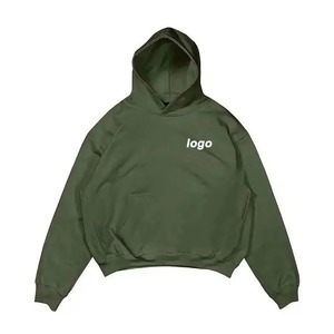 Vêtements de mode en coton 400Gsm, sweat-shirt pour homme avec fermeture éclair intégrale, surdimensionné, imprimé en 3D, ensembles de sweat-shirts et de shorts - Product Image 2