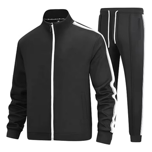 Survêtement à la mode pour hommes confortables séchage rapide vêtements d'entraînement ensembles de survêtement d'hiver personnalisés - Product Image 5
