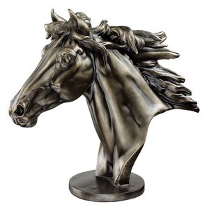 Modern Design Show Piece Eco-Friendly Lightweight Aluminum Horse Silver Finish <b>Tabletop</b> Decorative Showpiece for Room Home Decor - Product Image 2