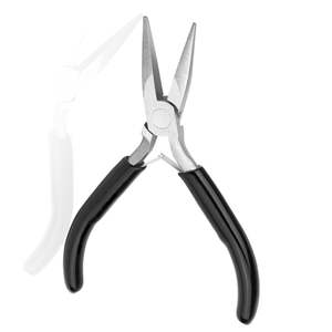 Stainless Steel Chain <b>Nose</b> Needle <b>Nose</b> <b>Pliers</b> for Jewelry Making | <b>Flat</b> <b>Nose</b> Craft <b>Pliers</b> | High Quality Jewelry Tool - Product Image 3