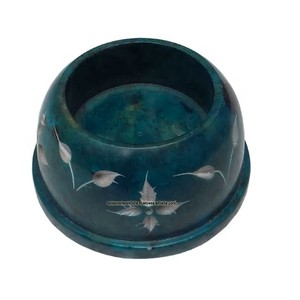 Portavelas Votivo Redondo Geométrico de Piedra Jabonosa Más Vendido, Perfecto para Decoración Festiva de Diwali, Navidad y Otros Eventos, al Mejor Precio - Product Image 2