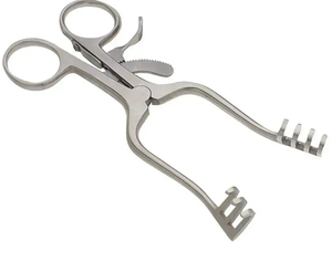 Retractor de auto retención West 3:4 dientes 9,5 cm y 14cm instrumentos ortopédicos veterinarios Kit de sutura - Product Image 3