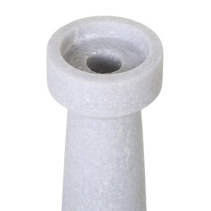 Portavelas de mármol de cerámica de lujo para bodas y eventos, hogar de aromaterapia con elegantes detalles de mármol - Product Image 3