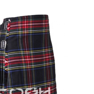 Nouveauté Kilt Tartan Stewart de haute qualité sur mesure noir gothique utilitaire unisexe adulte Bondage fétiche accessoires Pakistan - Product Image 4