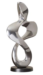 Sculpture en métal artisanale pour table, conçue pour la décoration intérieure moderne et le style contemporain. - Product Image 6