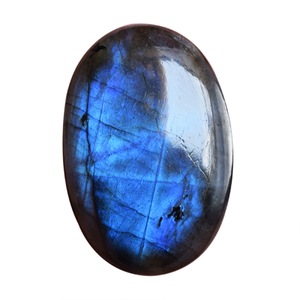 Labradorita Natural Lisa con Formas Elegantes, Azul Intenso con Destellos, Cabujón de 30x20x8 MM, Calidad Superior para Sanación y Joyería - Product Image 1