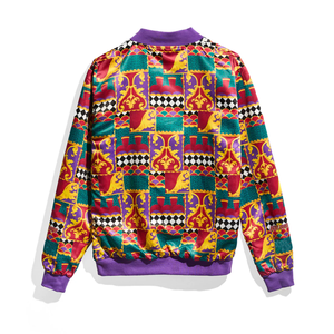 Chaqueta Bomber de Invierno para Hombre, Estilo Letterman, Personalizada con el Equipo de Baloncesto de Nueva York, de Alta Calidad, con Parche Frontal con el Logotipo - Product Image 4