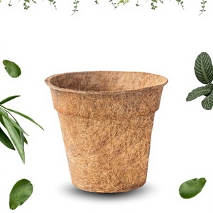 Eco-Friendly AGP Cocofiber Coconut Pot Made From Coco Fiber Cocopeat Free <b>Plastic</b> 2 Year <b>Shelf</b> Life Indonesia for Crafts Plants - Product Image 4