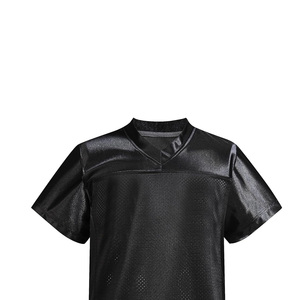 เสื้ออเมริกันฟุตบอลคุณภาพสูง ระบายอากาศได้ดี ป้องกันแบคทีเรีย น้ำหนักเบา ดีไซน์ตาข่าย แขนสั้น ปรับแต่งได้ - Product Image 2