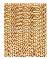 Kertas Kraft Berlapis Resin Coklat Muda Tanpa Bau, Bantalan Pendingin Penyerap Pulp Kertas, Filter Karbon Aktif, Elemen Filter Udara 95-110gsm
